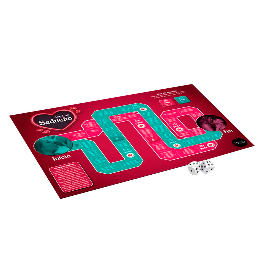 Jogo da Sedução com Tabuleiro - Diversão Ao Cubo - 2