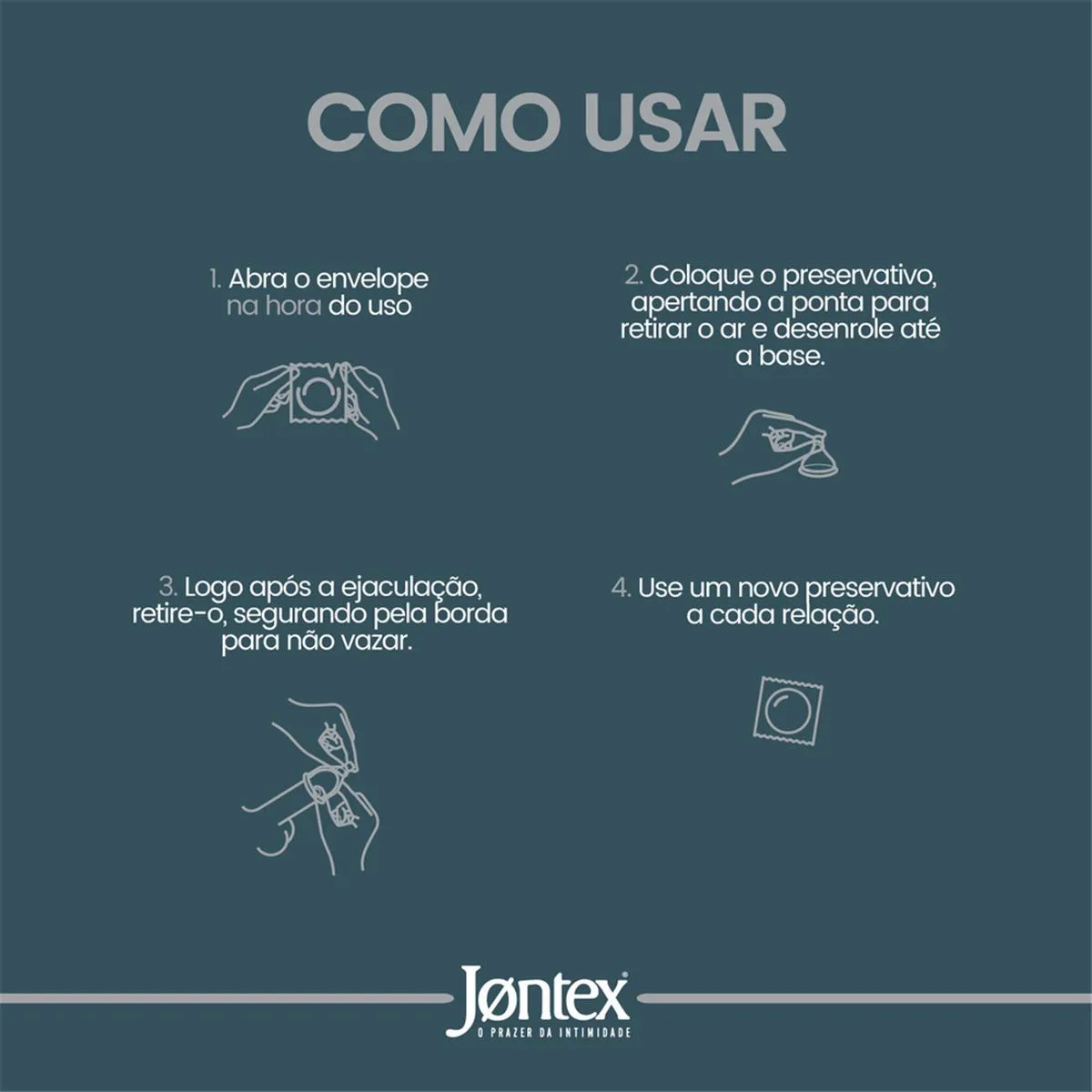 Preservativo Lubrificado mais Largo - Jontex XL Lubrificado Large | 6 unidades - 2