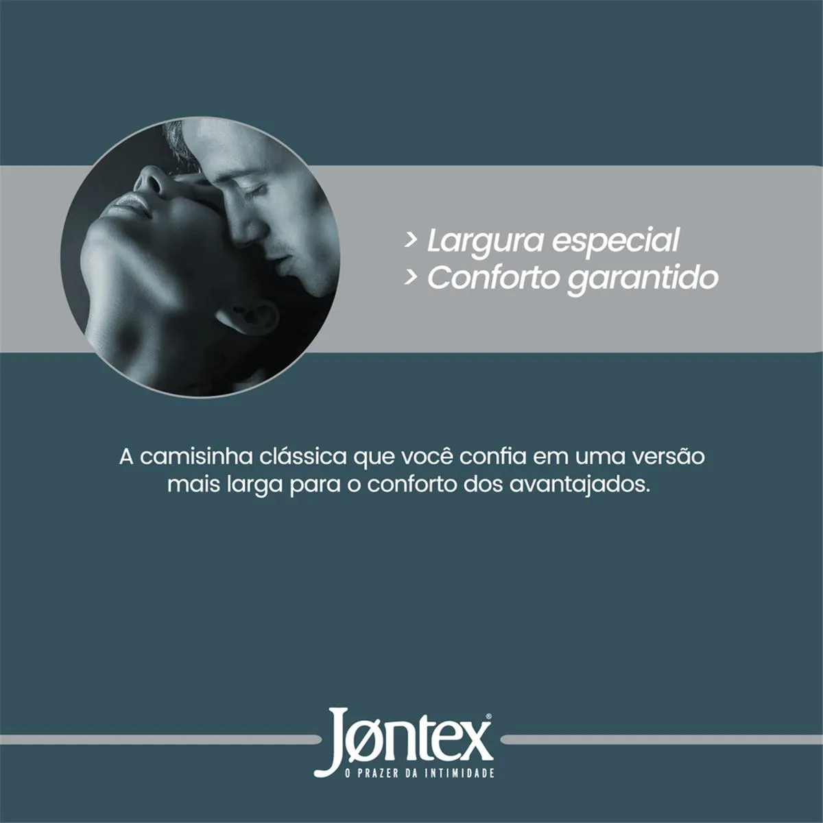 Preservativo Lubrificado mais Largo - Jontex XL Lubrificado Large | 6 unidades - 3