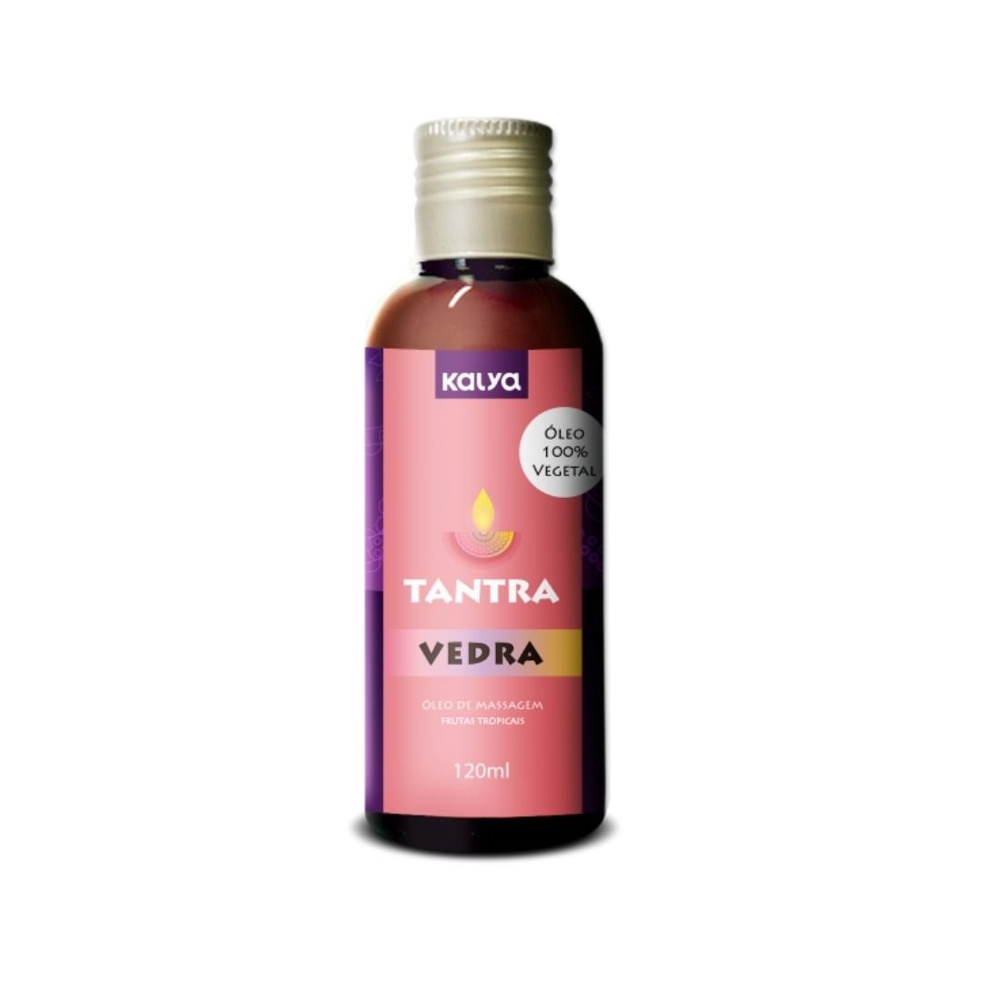 Óleo para Massagem Corporal 100% Vegetal - Kalya Tantra - 120 ml | Disponível em 9 Aromas - 5