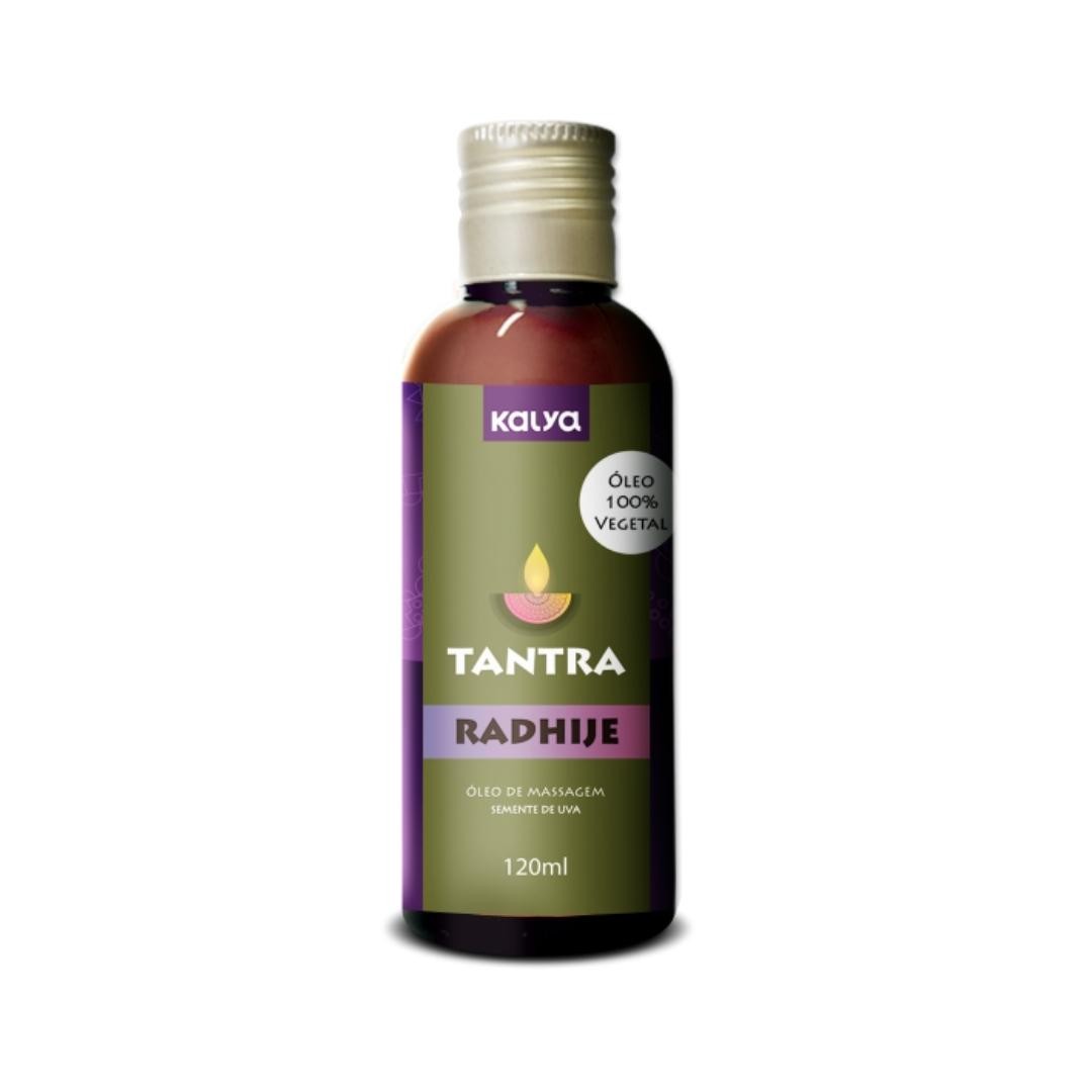 Óleo para Massagem Corporal 100% Vegetal - Kalya Tantra - 120 ml | Disponível em 9 Aromas - 4