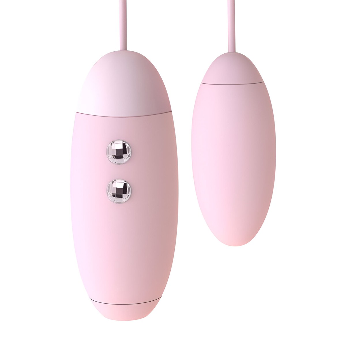 Vibrador Duplo em Silicone com 3 Intensidades de Sucção, 10 Modos de Vibração e Recarregável via USB - Kistoy Miss VV | Cor: Rosa Claro - 2