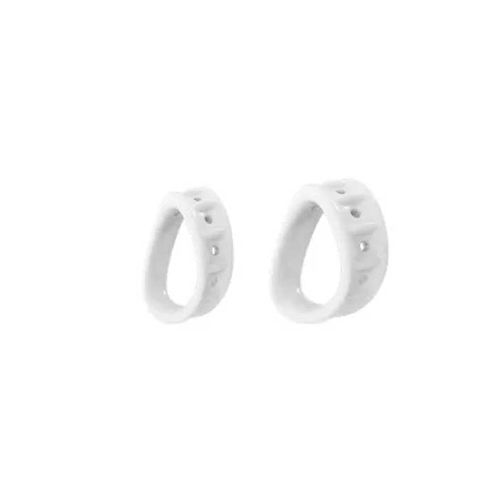 Kit com 5 anéis Corretores de Prepúcio em Vários Tamanhos e 3 Anéis Penianos - Cock Rings - 5
