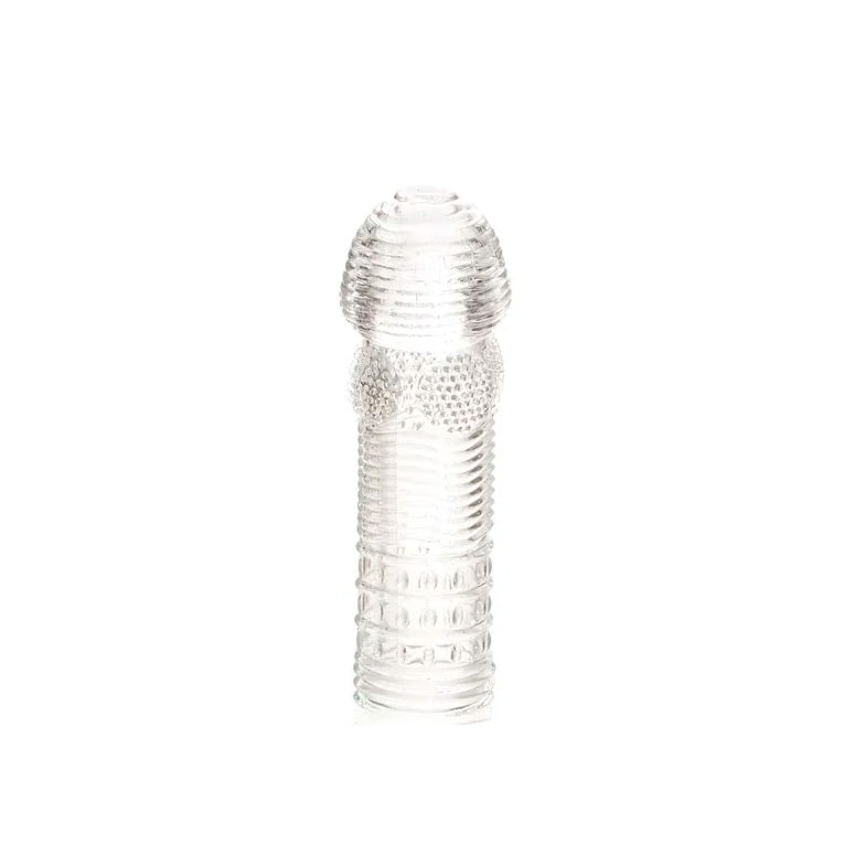 Kit com 5 Capas Penianas em Silicone com Texturas Diversas e Bullet Vibratório - Adam & Eve Penis Sleeve Kit - 4