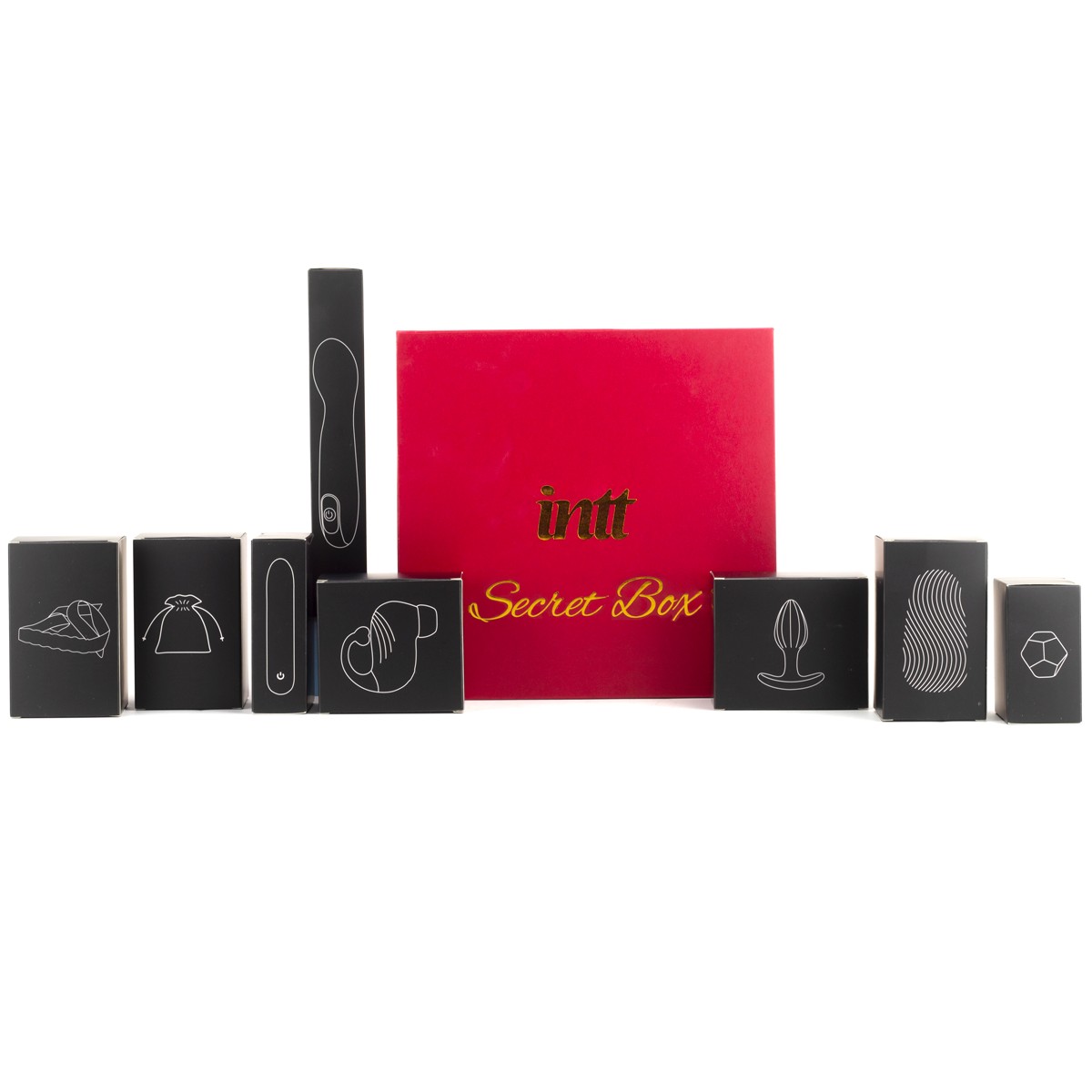 Kit com 7 Itens para Descobertas Sensuais - Intt Box Secret - 3