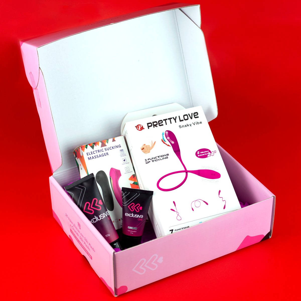 Kit Amor que Arrepia: Prazer - Exclusiva | 4 Itens - 6