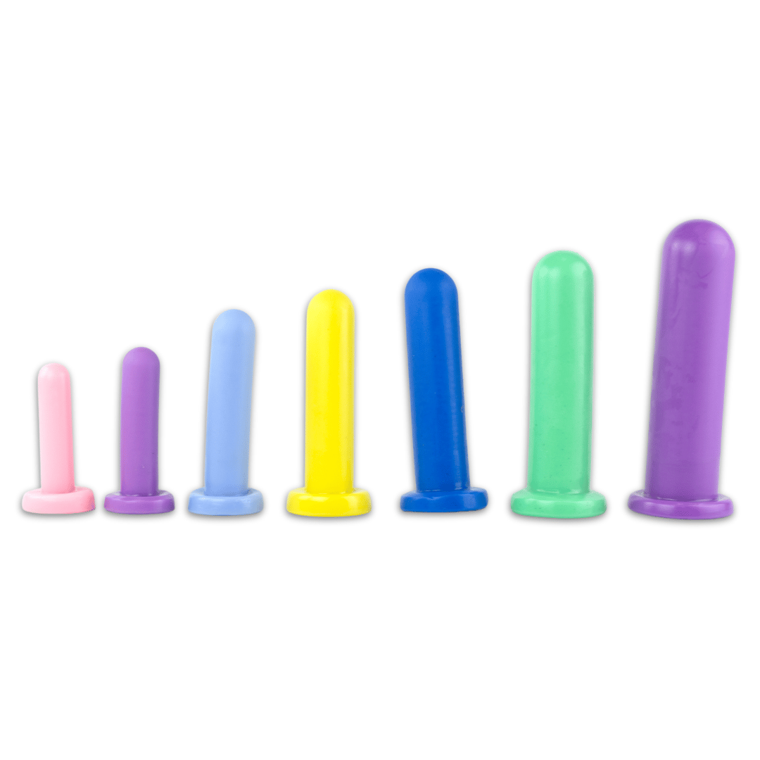 Kit de Dilatadores Ginecológicos em Silicone Médico com 7 Tamanhos Diferentes - Exclusiva Linha Saúde | Disponível em 2 Cores - 3