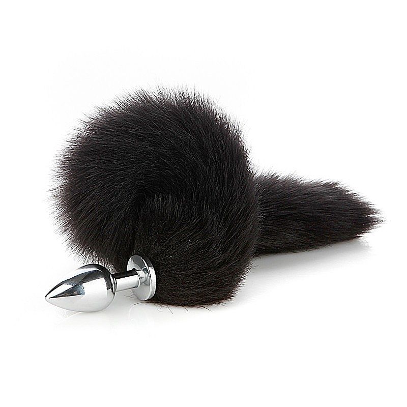 Kit Fetiche em Pelúcia com Tiara de Vaquinha, Plug Anal com Rabo, Grampos Para os Seios com Guizo e Joker com Spike - Sexy Import | 4 Itens - 3