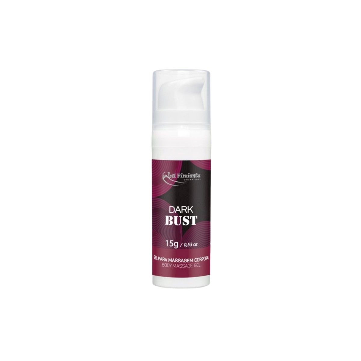 Gel Excitante e Sensibilizante Beijável para os Mamilos no Sabor Morango - La Pimenta Dark Bust | 15g - 3