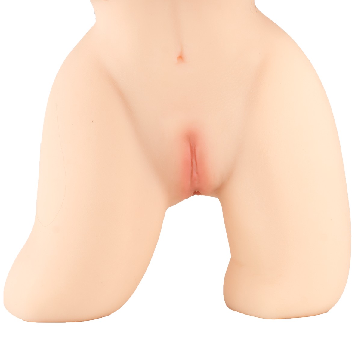 Lily - Boneca Meio Corpo em TPE com Pele Branca, Cabelo Longo, Olhos Castanhos, Seios Pequenos - 6,800 kg e 60 cm - 5