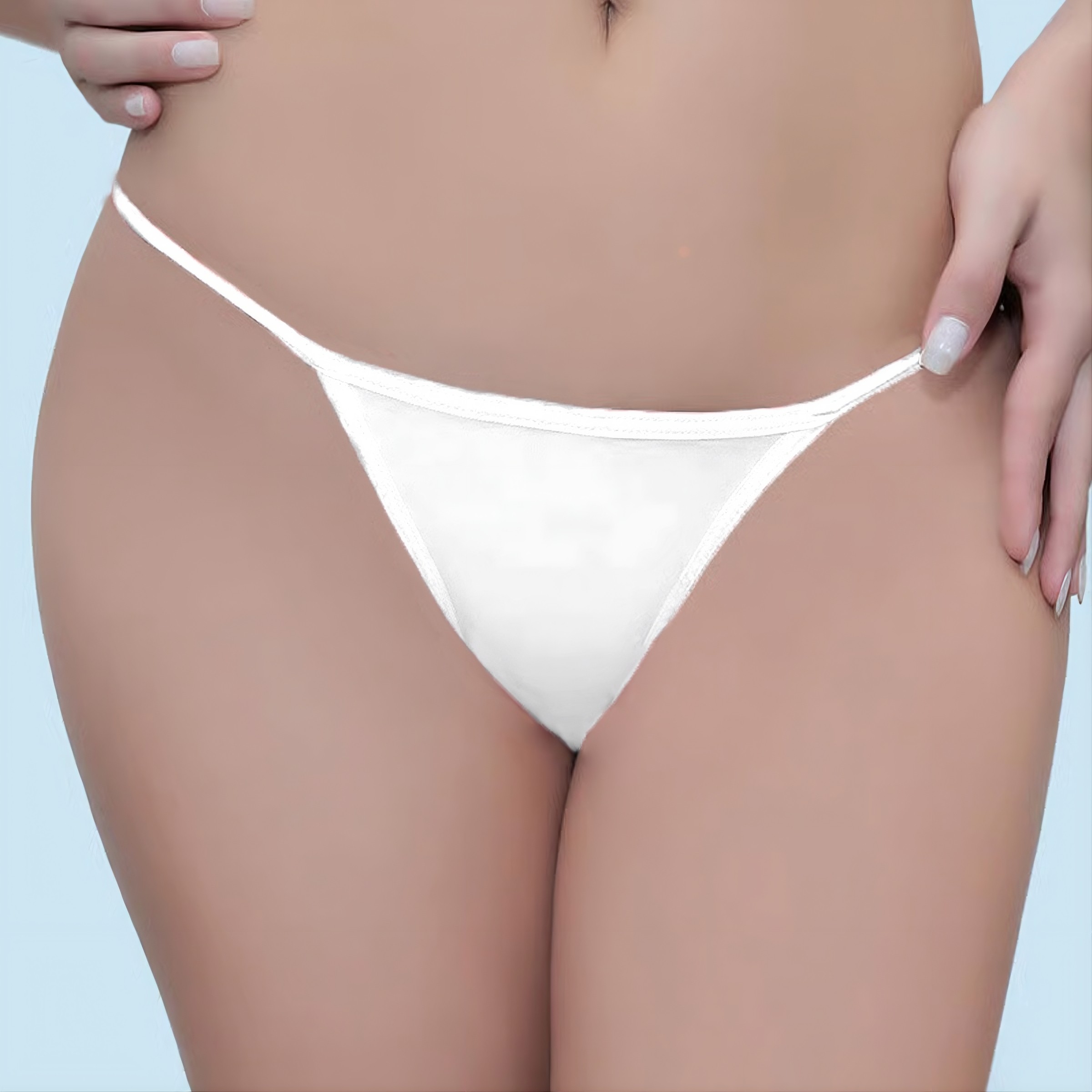 Calcinha Fio Dental com Strass e Detalhe de Joia - Chamour Lingerie | Disponível em 8 Cores e 4 Tamanhos - 13