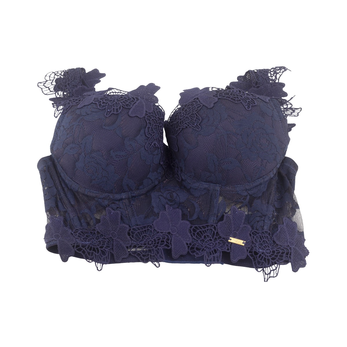 Conjunto em Rendão e Guipir - Lingerie Flor da Rosa | Disponível em 5 Cores e 5 Tamanhos - 8
