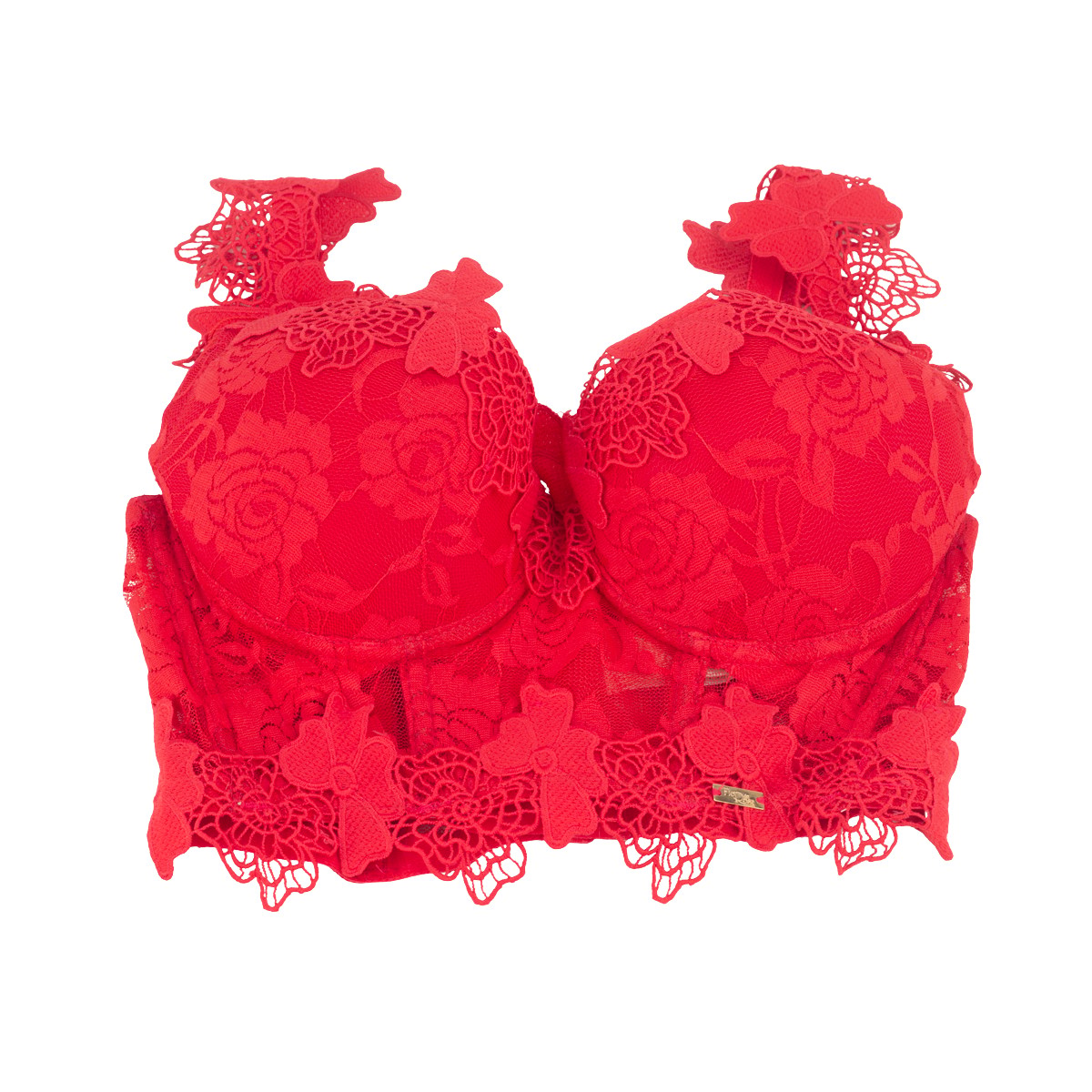Conjunto em Rendão e Guipir - Lingerie Flor da Rosa | Disponível em 5 Cores e 5 Tamanhos - 11