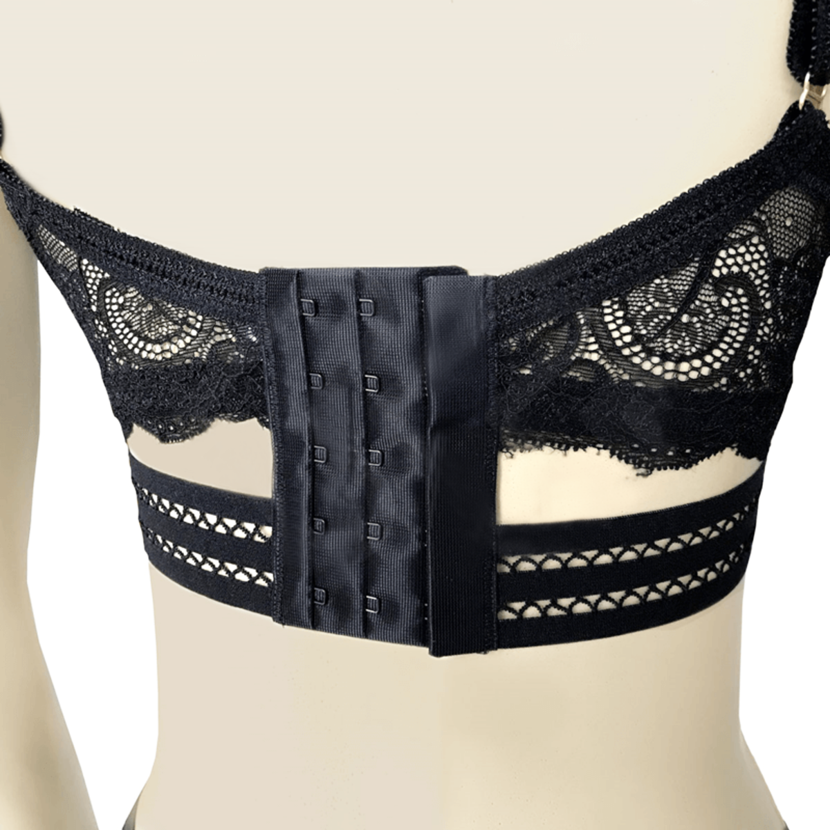 Conjunto em Tule Bordado e Renda - Lingerie Flor da Rosa | Disponível em 3 Cores e 5 Tamanhos - 4