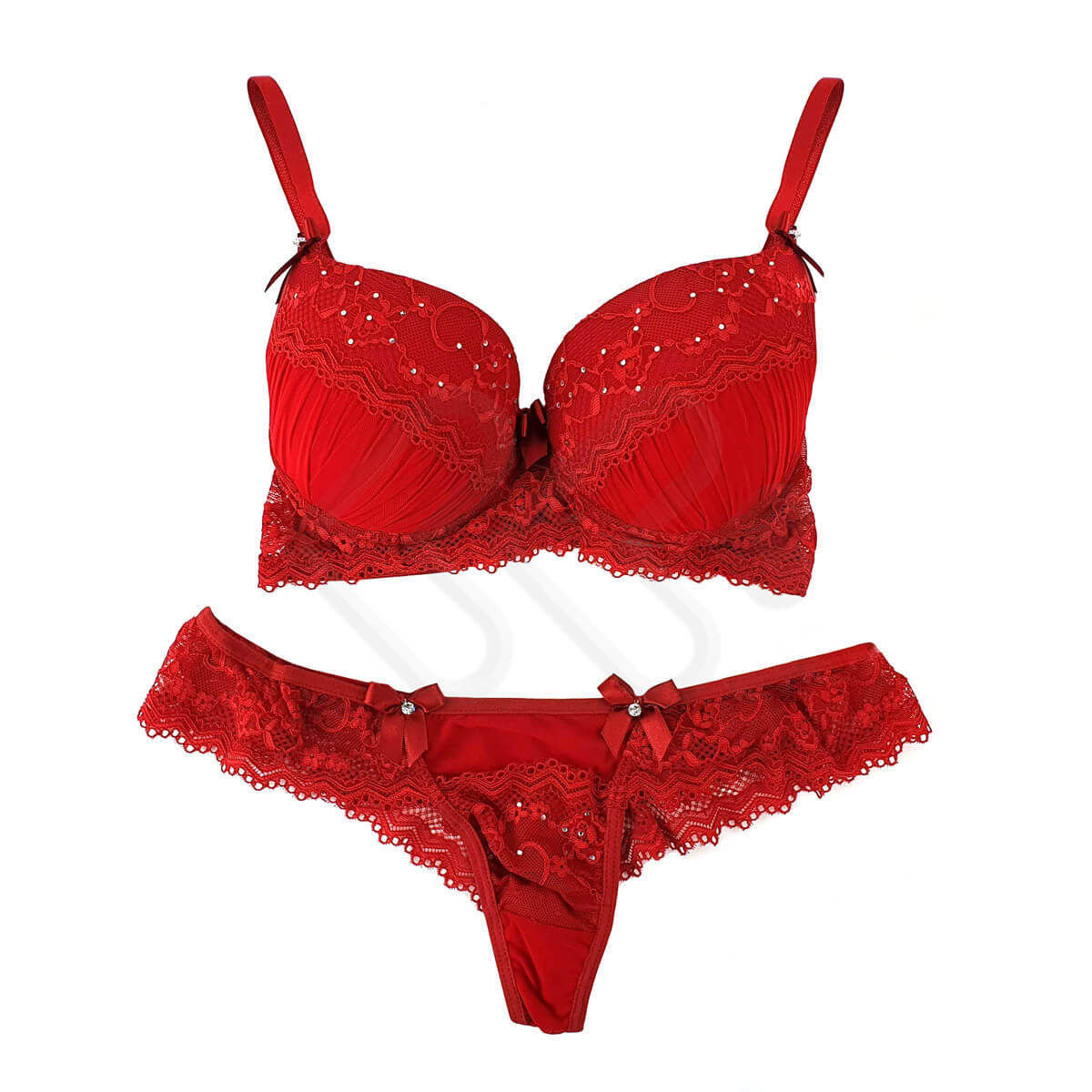 Conjunto 1/2 Taça Guiper Pingo de Luz - Lingerie Ranny's | Disponível em 4 Cores e 4 Tamanhos - 6