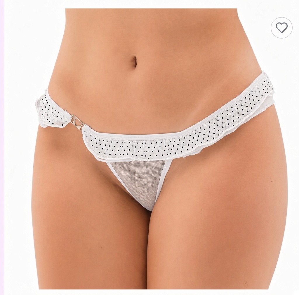 Lingerie Sapeka - Calcinha Fio Aura | Disponível em 3 Cores - 4