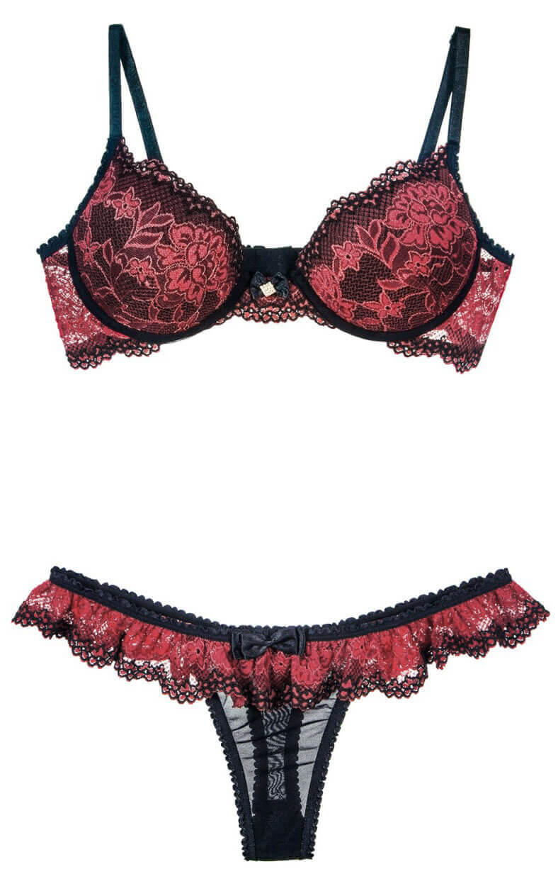 Lingerie Sapeka - Conjunto Cherry | Disponível em 3 Cores e 4 Tamanhos - 4