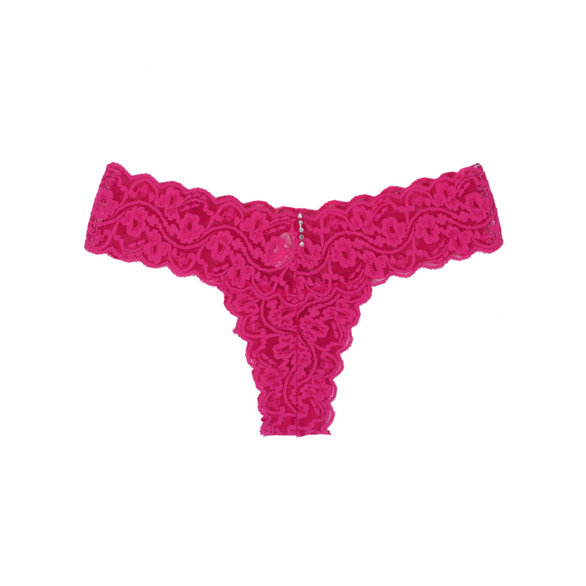 Calcinha Generosa em Renda e Detalhe em Strass - Lingerie Sensualle | Tamanho Único | Disponível em 5 Cores - 3