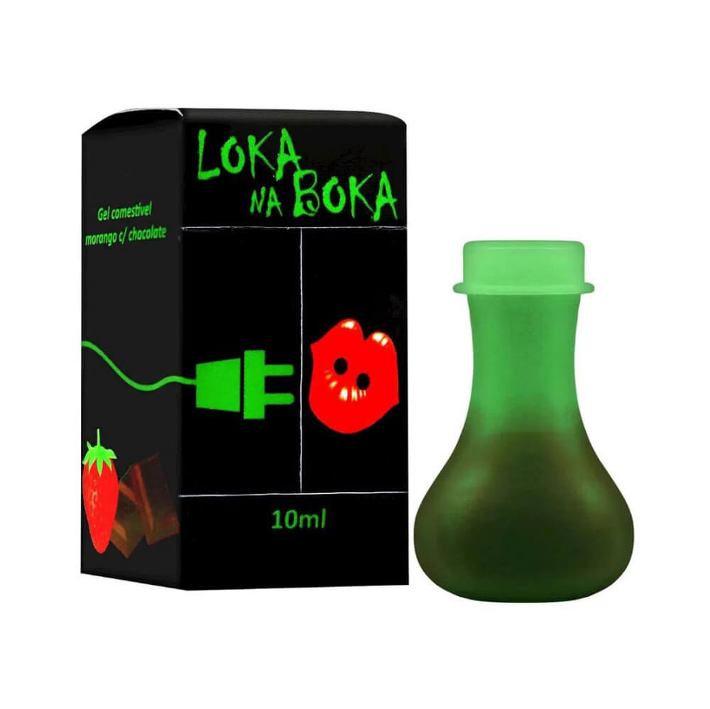 Gel Excitante Comestível com Efeito Eletrizante - Loka Na Boka | 10ml | Disponível em 4 Sabores - 4