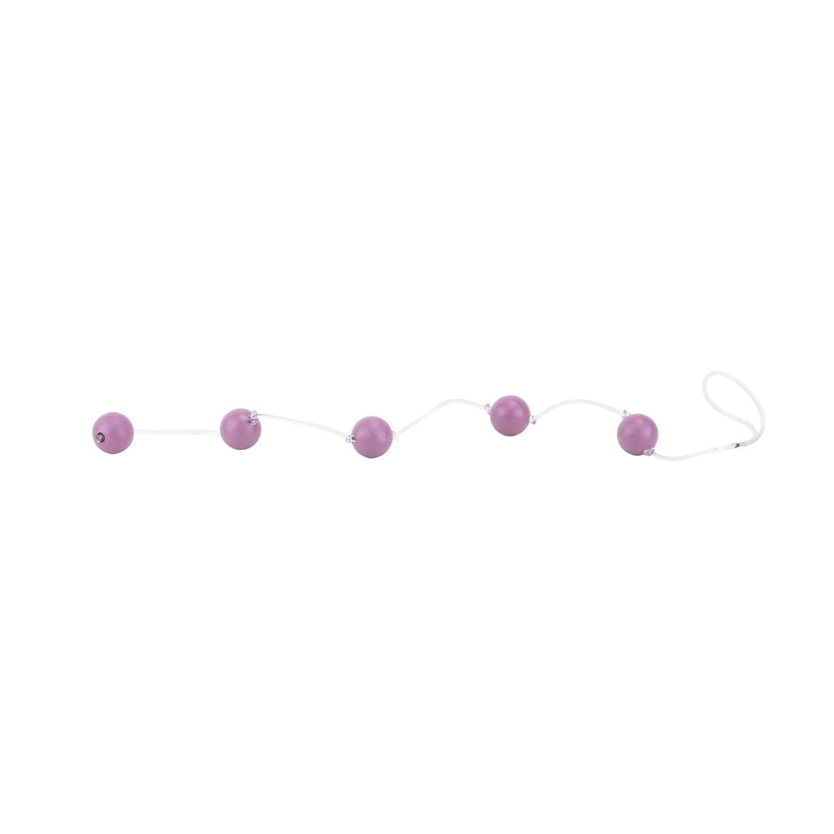 Colar Tailandês com 5 Esferas e Cordão de Silicone no Tamanho P - Sexy Fantasy | Disponível em 3 Cores - 1
