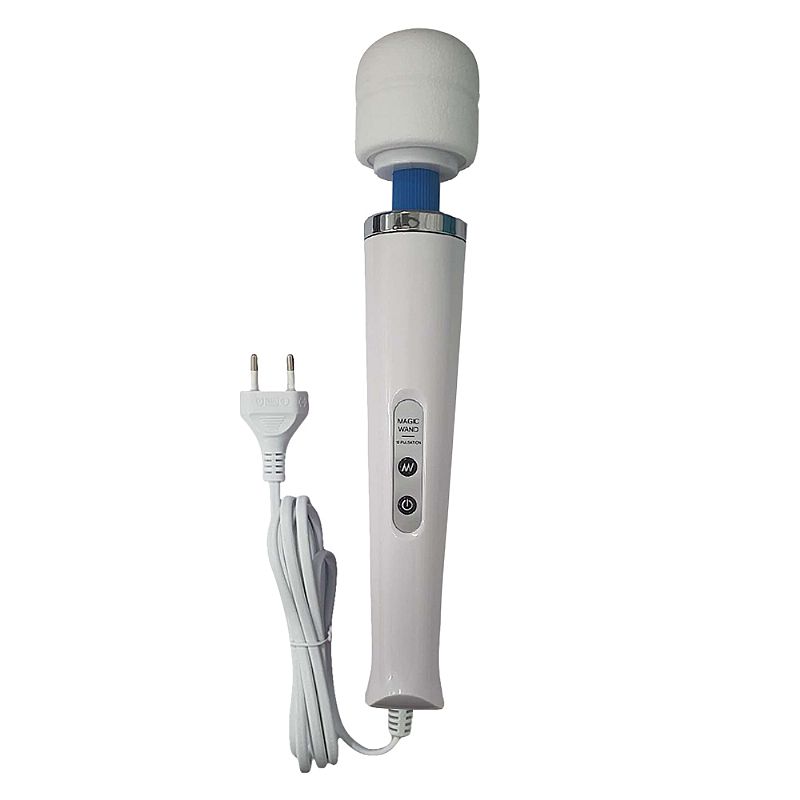 Massageador Elétrico em Soft Touch com 10 Níveis de Vibração - Love Magic Wand | 32 x 5,6 cm | Disponível em 5 Cores - 4