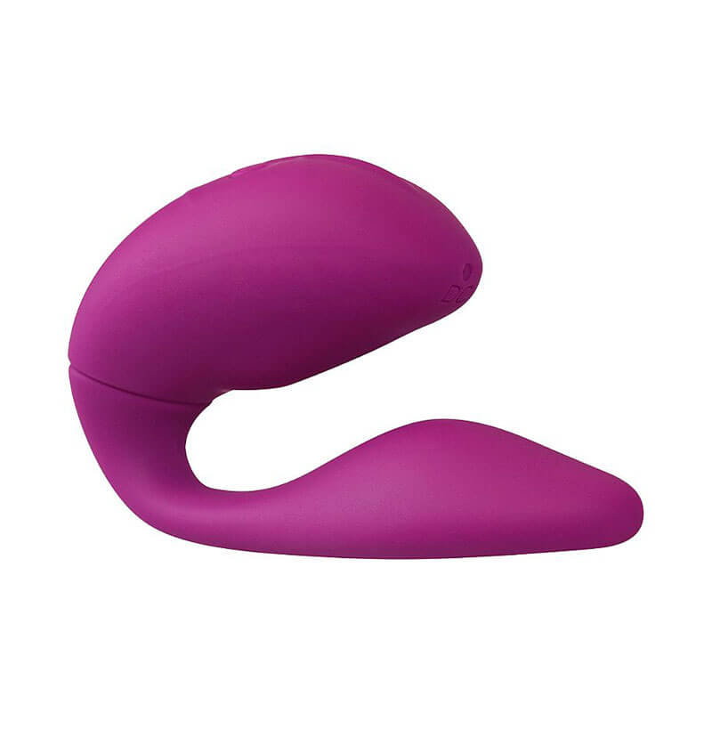 Vibrador de Casal em Silicone Aveludado com 11 Modos de Vibração e Controle Remoto Sem Fio - Lovetoy 0-Sensual Double Rush | 7 x 2,8 cm - 4
