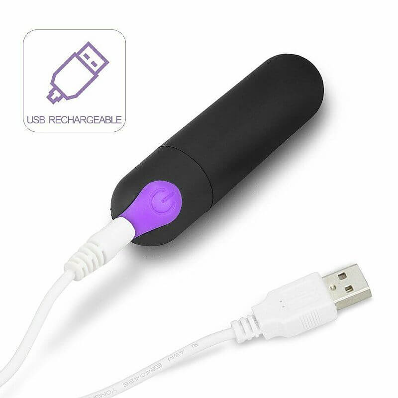 Penetrador Strap-On em Silicone e Bullet Recarregável com 10 Modos de Vibração - Lovetoy Joy | 15,3 x 3,6 cm - 4