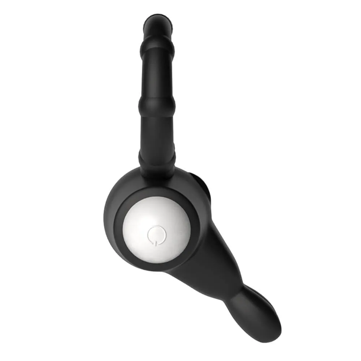 Anel Peniano com Estimulador de Clítoris em Forma de Coelho com Vibração Única e Potente - Lovetoy Power Clit Cocking Thriller - 3