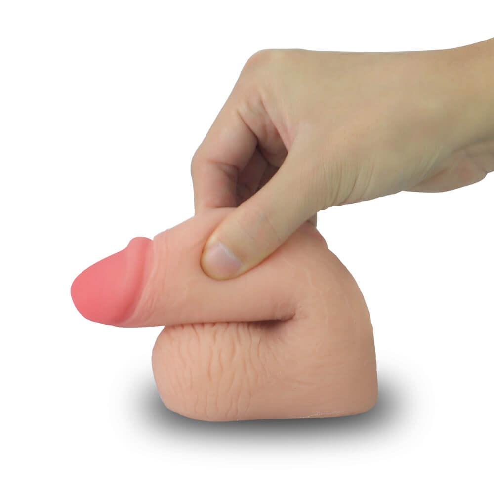 Pênis Packer em TPE para Dar Volume na Calça - Lovetoy Skinlike | 7,5 x 10,5 cm - 3