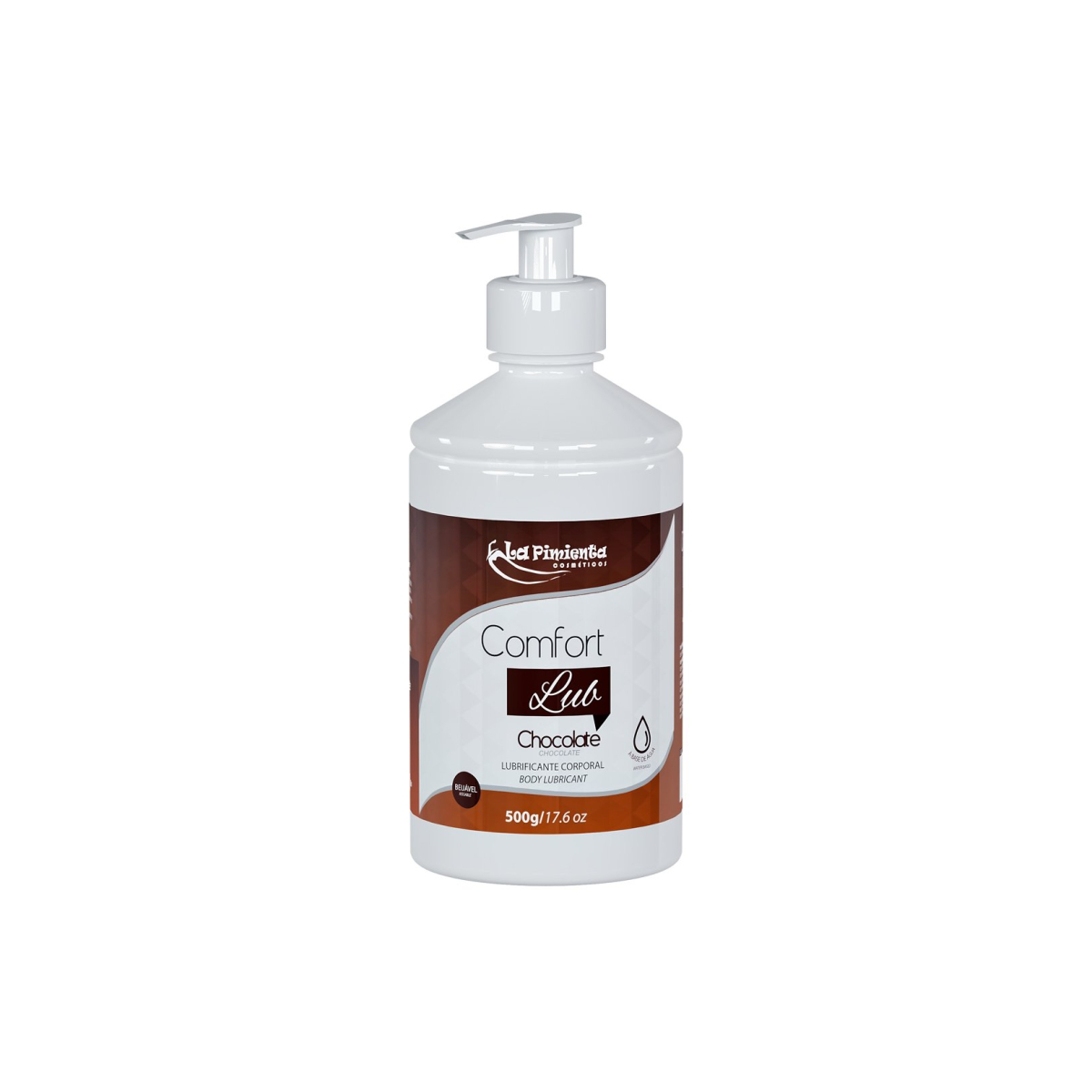 Lubrificante Corporal Beijável à Base D'Água - La Pimienta Comfort Lub | 500g | Disponível em 7 Sabores - 8