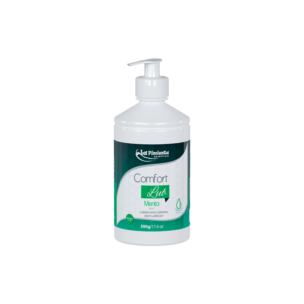 Lubrificante Corporal Beijável à Base D'Água - La Pimienta Comfort Lub | 500g | Disponível em 7 Sabores - 10