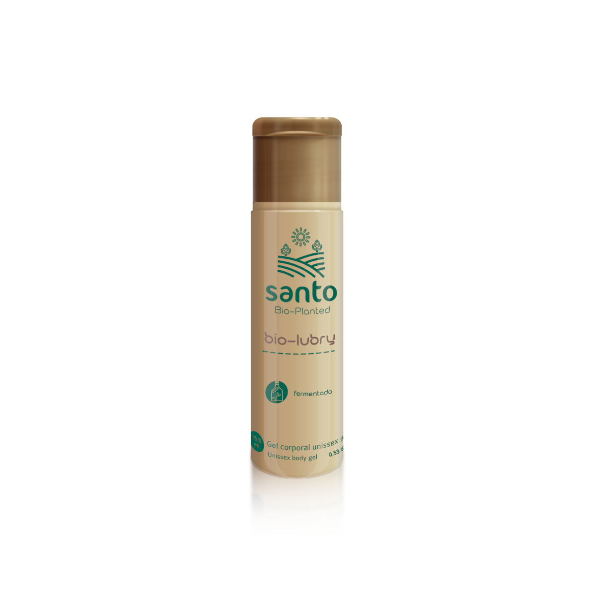 Lubrificante Íntimo à Base D'Água Vegano com Cosmetologia Fermentada - Santo Cosméticos Bio-Planted Bio-Lubry | 15g - 2