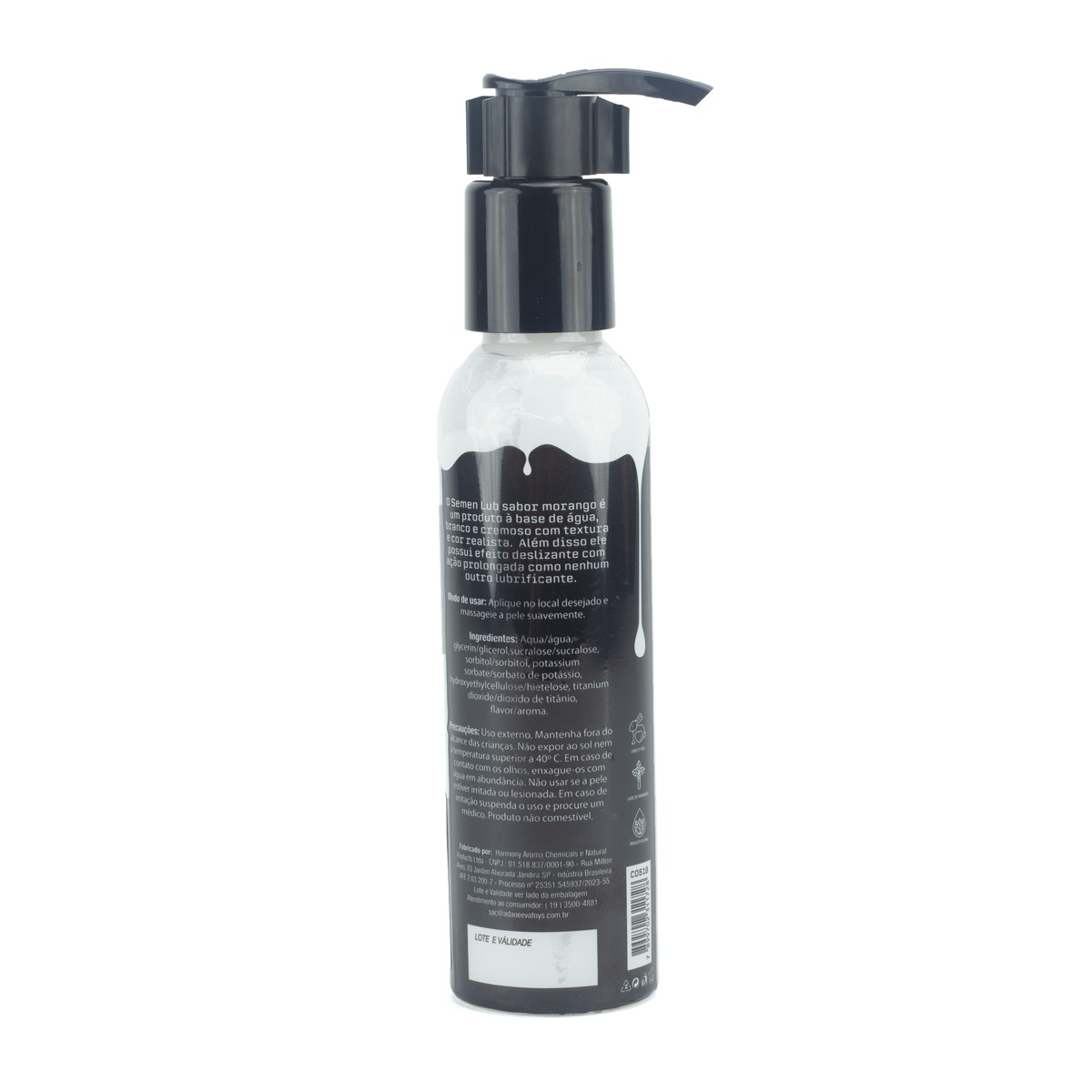 Lubrificante Íntimo Semelhante ao Sêmen À Base D'Água com Sabor de Morango - Dom Semen Lub | 100 ml - 2