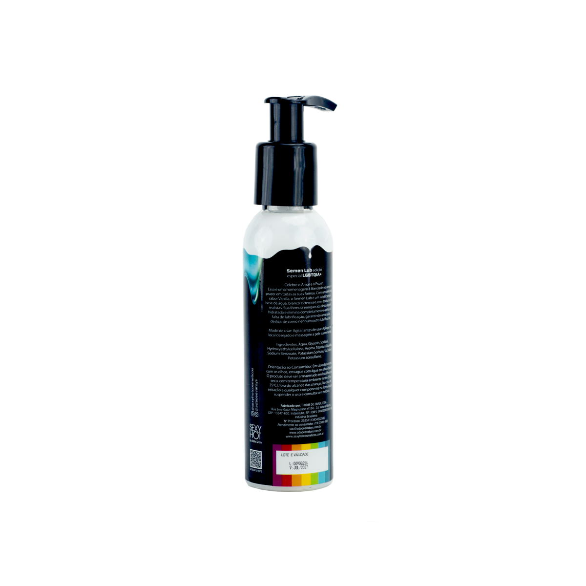 Lubrificante Íntimo Semelhante ao Sêmen, à Base d'água com Sabor Vanilla - Dom Semen Lub Lgbtqia+ | 100 ml - 3