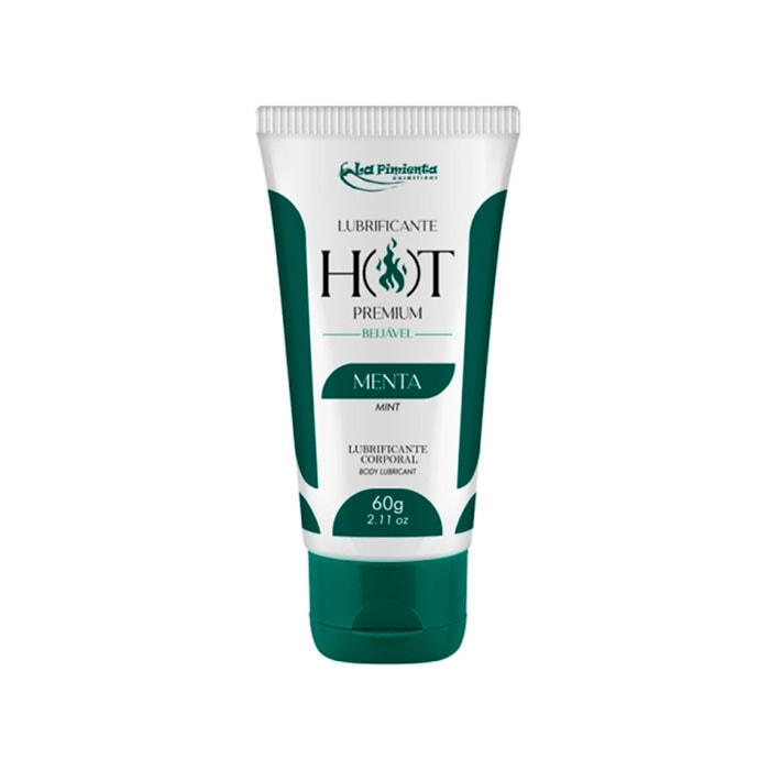 Lubrificante Premium Corporal Beijável com Efeito Hot - La Pimienta - 60g | Disponível em 8 Sabores - 16