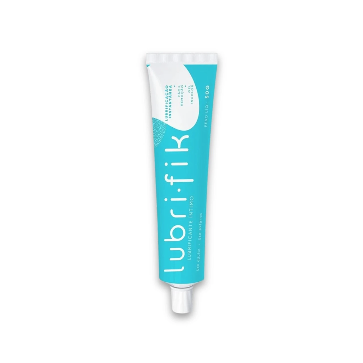 Gel Lubrificante Íntimo à Base de Água Incolor - Lubri-Fik | 50g - 2