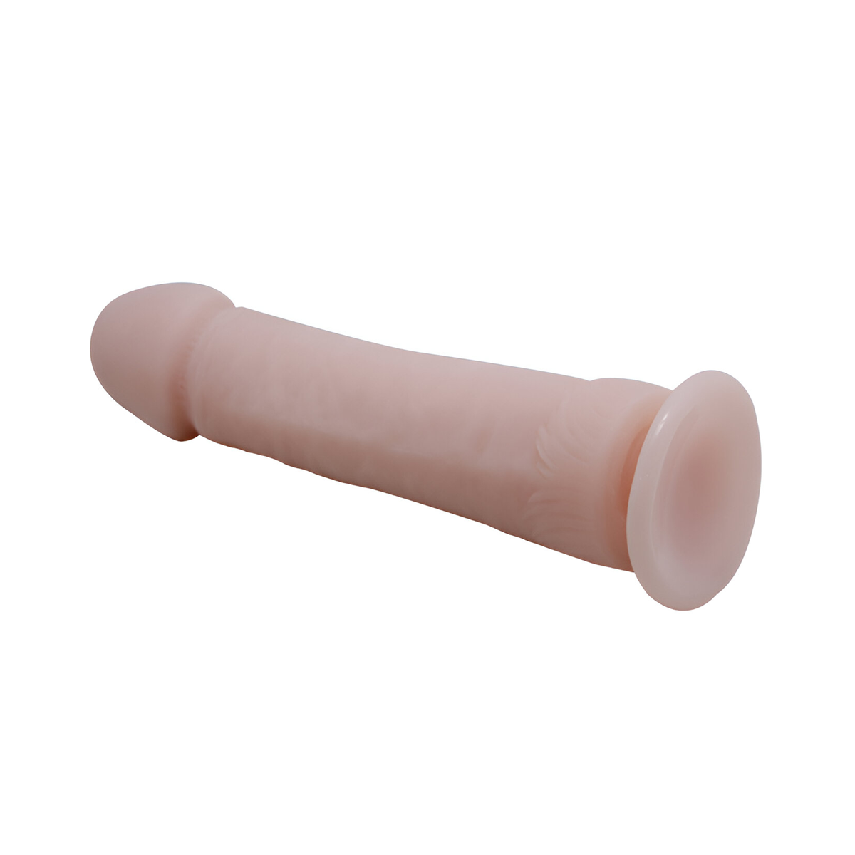 Prótese Peniana em TPR com Vibração Multivelocidade e Base em Ventosa - LyBaile The Big Penis | 24 x 4,3 cm - 2