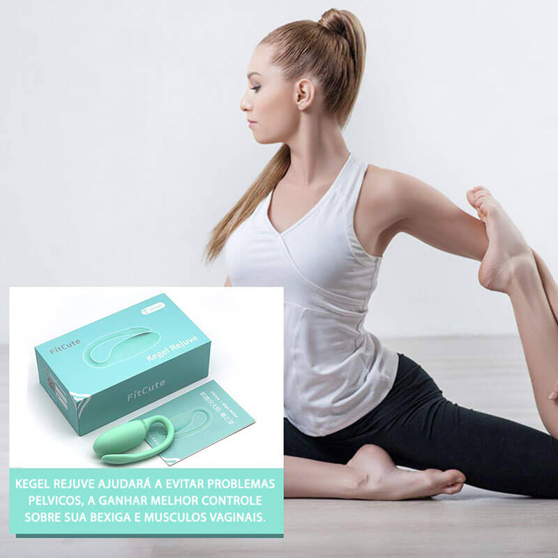 Simulador para Treinamento Muscular do Assoalho Pélvico e Músculos Vaginais - Magic Motion Kegel Rejuve - 6 x 3 cm - 5