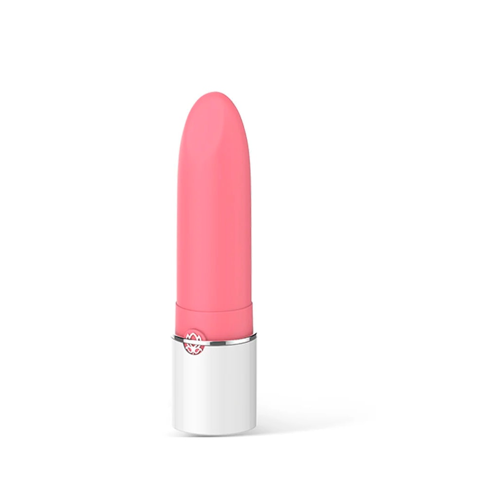 Vibrador em Silicone Recarregável com Forma de Batom, Vibração Multivelocidade e Aplicativo - Magic Motion Lotos | 10 x 2,1 cm - 3