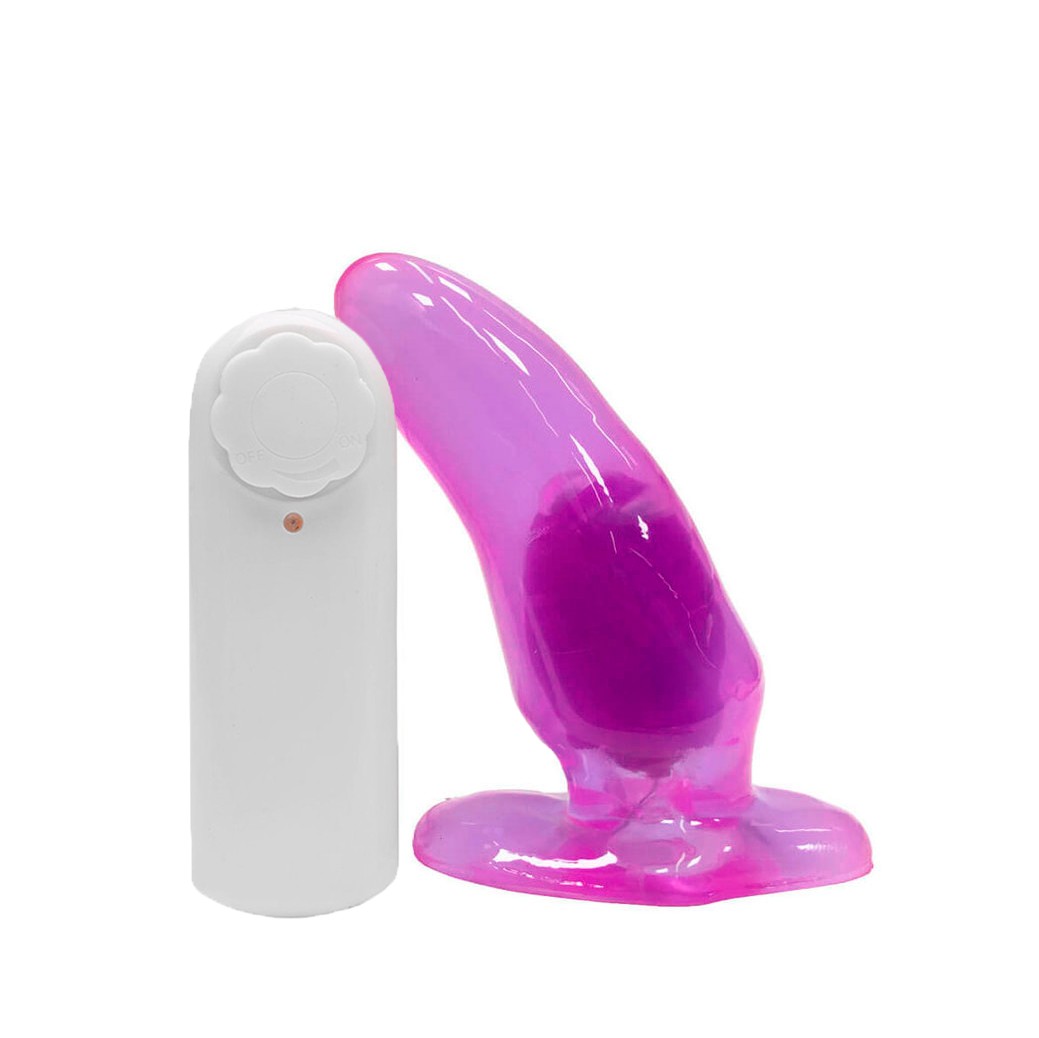 Plug Anal Cônico com Ponta Levemente Curvada, Vibro Multivelocidade e Base de Suporte - Magic Sexy | 13 x 4,8 cm | Disponível em 6 Cores - 3