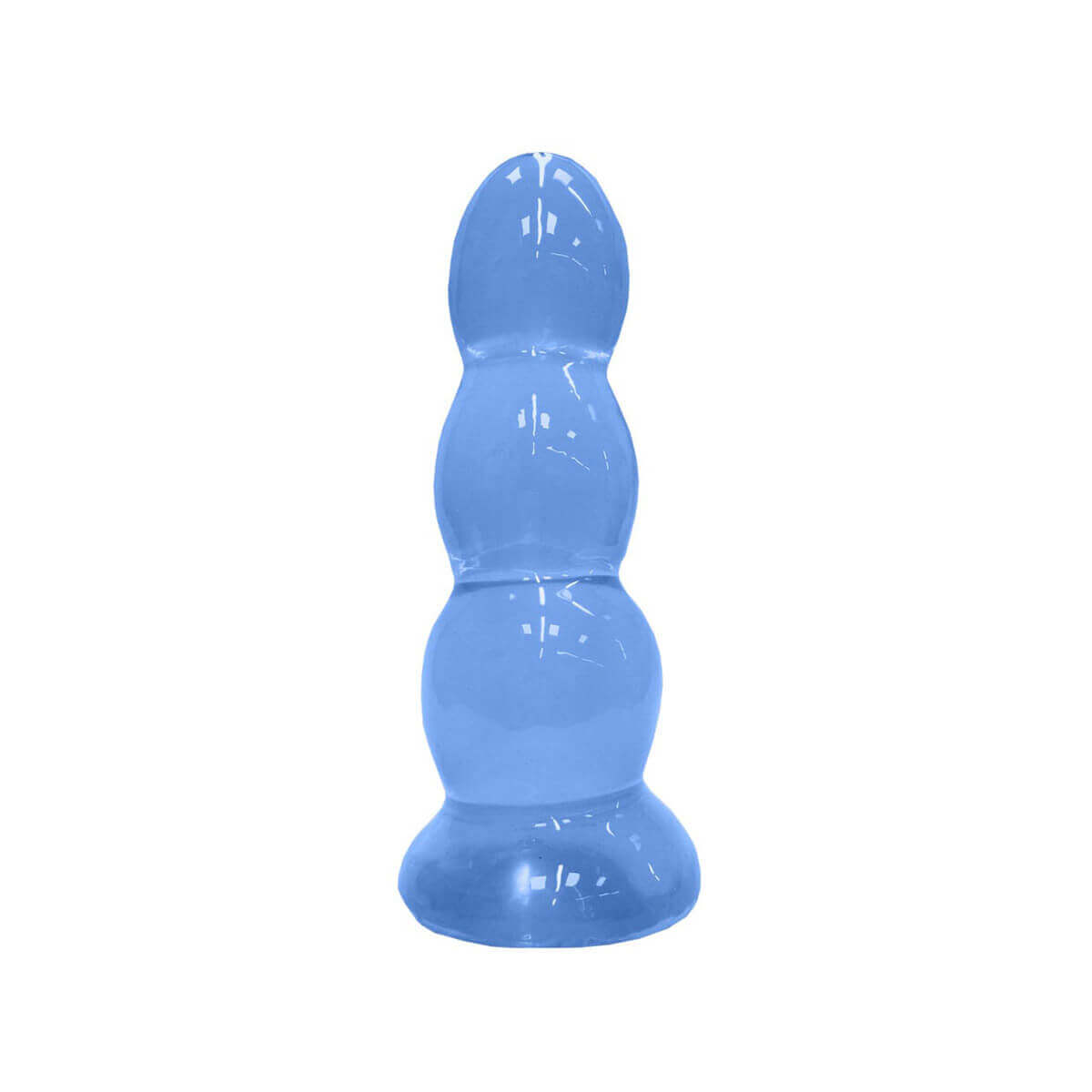 Plug Anal com Esferas Gradativas e Base de Suporte - Magic Sexy | 13 x 4,6 cm | Disponível em 7 Cores - 6