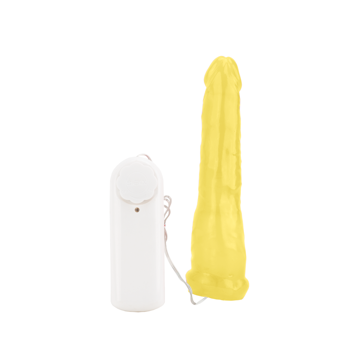 Prótese Realística em Jelly com Glande Definida, Vibração Multivelocidade e Controle Remoto com Fio - Magic Sexy | 14 x 2,6 cm | Disponível em 8 Cores - 6