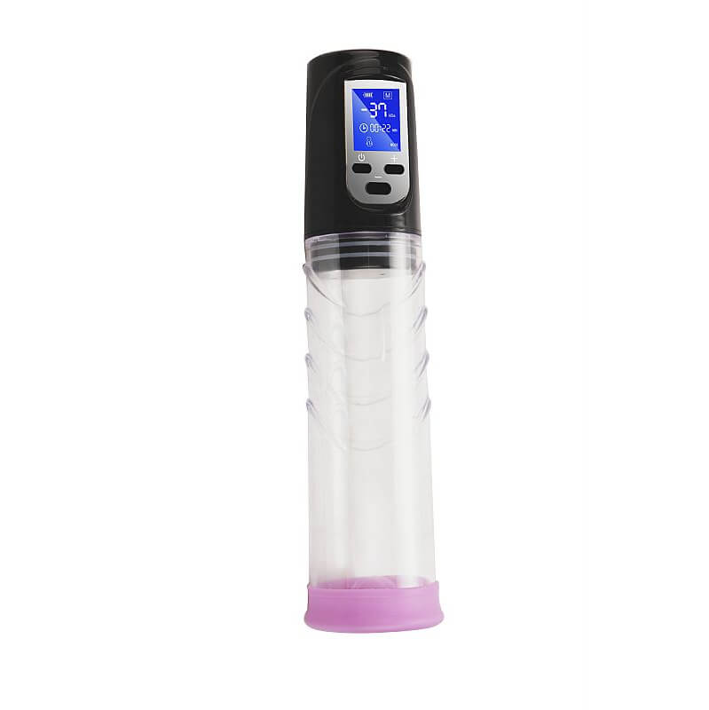 Bomba Peniana Elétrica com Monitor Digital Recarregável - Magical Kiss Penis Pump Electric High Vaccum - 4