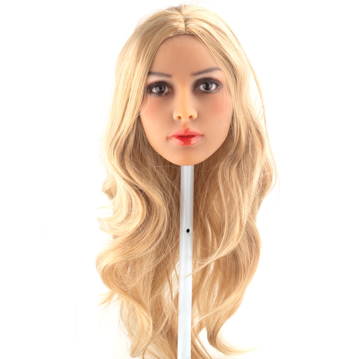 Malu - Boneca Realística em TPE com Pele Bronzeada, Cabelos Longos, Olhos Castanhos, Seios Médios, Vértebras em Aço e Acessórios - 35,6 kg e 1,43 Metros de Altura - 12