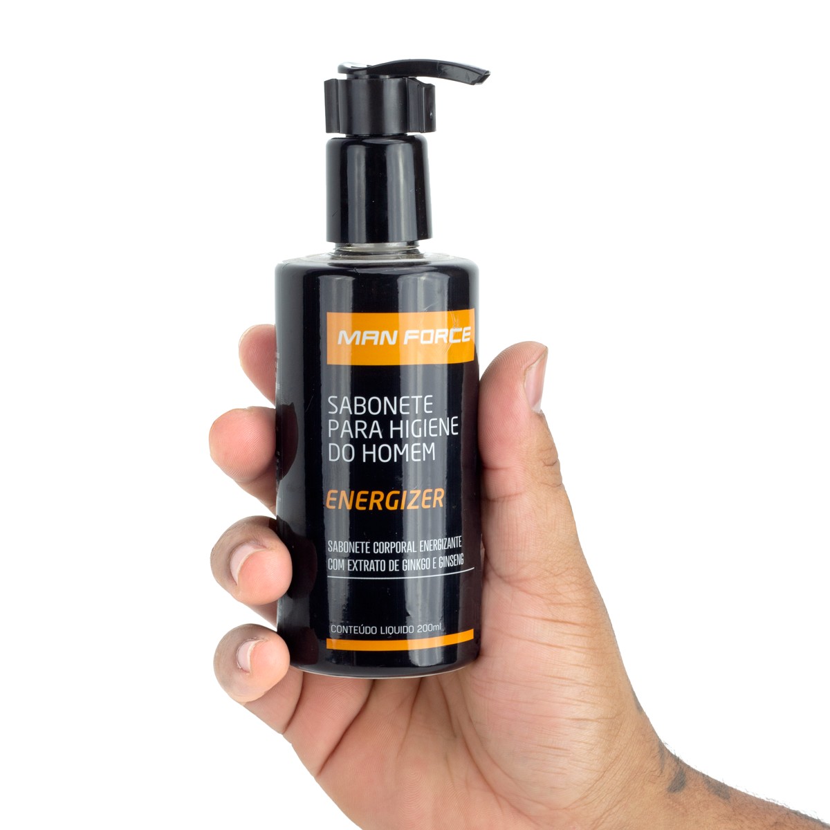 Sabonete Líquido Íntimo Masculino - Man Force Energizer | 200 ml - 4