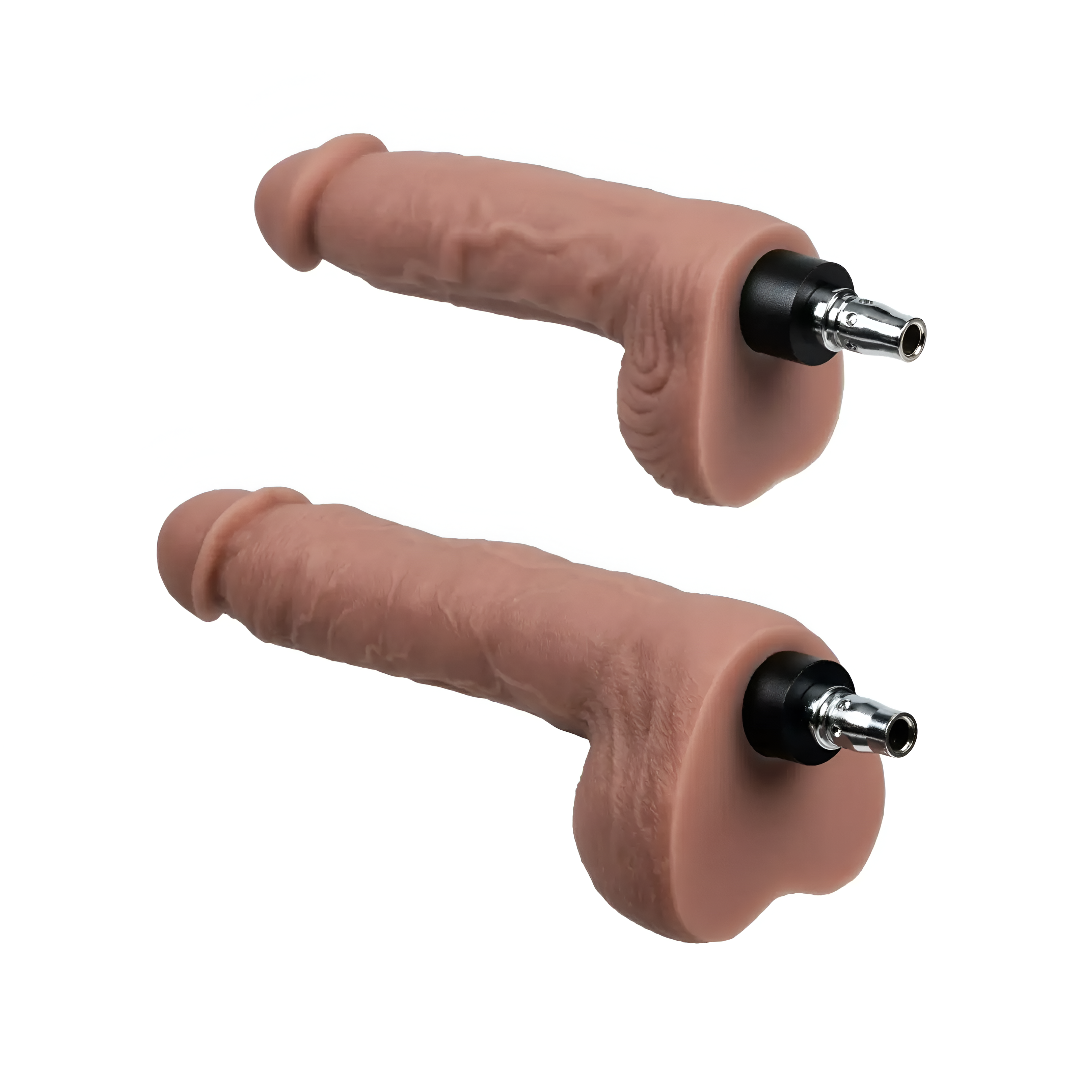 Máquina do Sexo com 2 Próteses Peniana em Silicone, Velocidades de Vai e Vem, Ângulo Ajustável e App Interativo - Lovense | 45,1 x 25,4 cm - 10