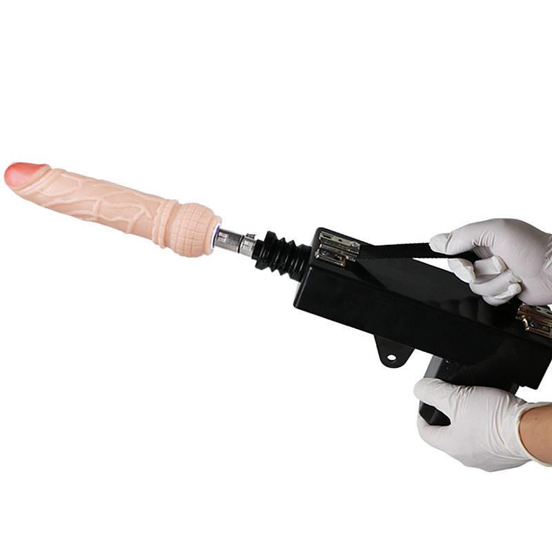 Máquina do Sexo com Multivelocidade, 2 Próteses Penianas, 1 Plug Anal em Jelly e Ventosas - Powerful Driving | Disponivel em 2 Cores - 3