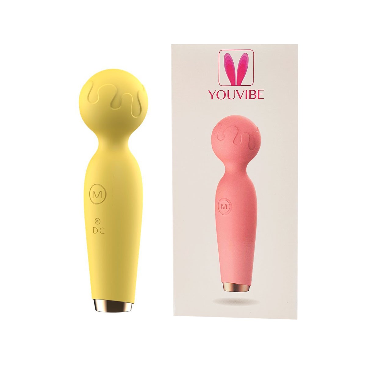 Massageador Corporal em Silicone Super Macio, Recarregável e 10 Modos de Vibração - You Vibe | 14 x 4,2 cm | Disponível em 3 Cores - 2