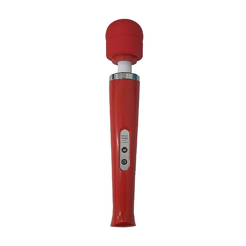 Massageador em Soft Touch com 10 Níveis de Vibração e Recarregável - Love Magic Wand | 31,5 x 5,7 cm | Disponível em 5 Cores - 7