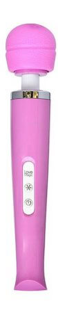 Massageador em Soft Touch com 10 Níveis de Vibração e Recarregável - Love Magic Wand | 31,5 x 5,7 cm | Disponível em 5 Cores - 3